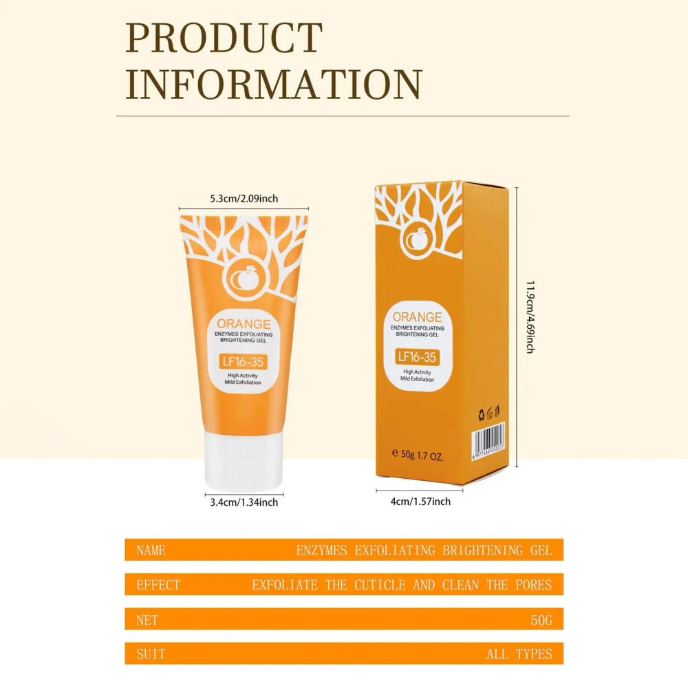 Orange Enzyme Facial Gel